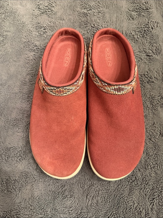 Keen Shoes - Keen Women's Rust Red Slip-On Clogs